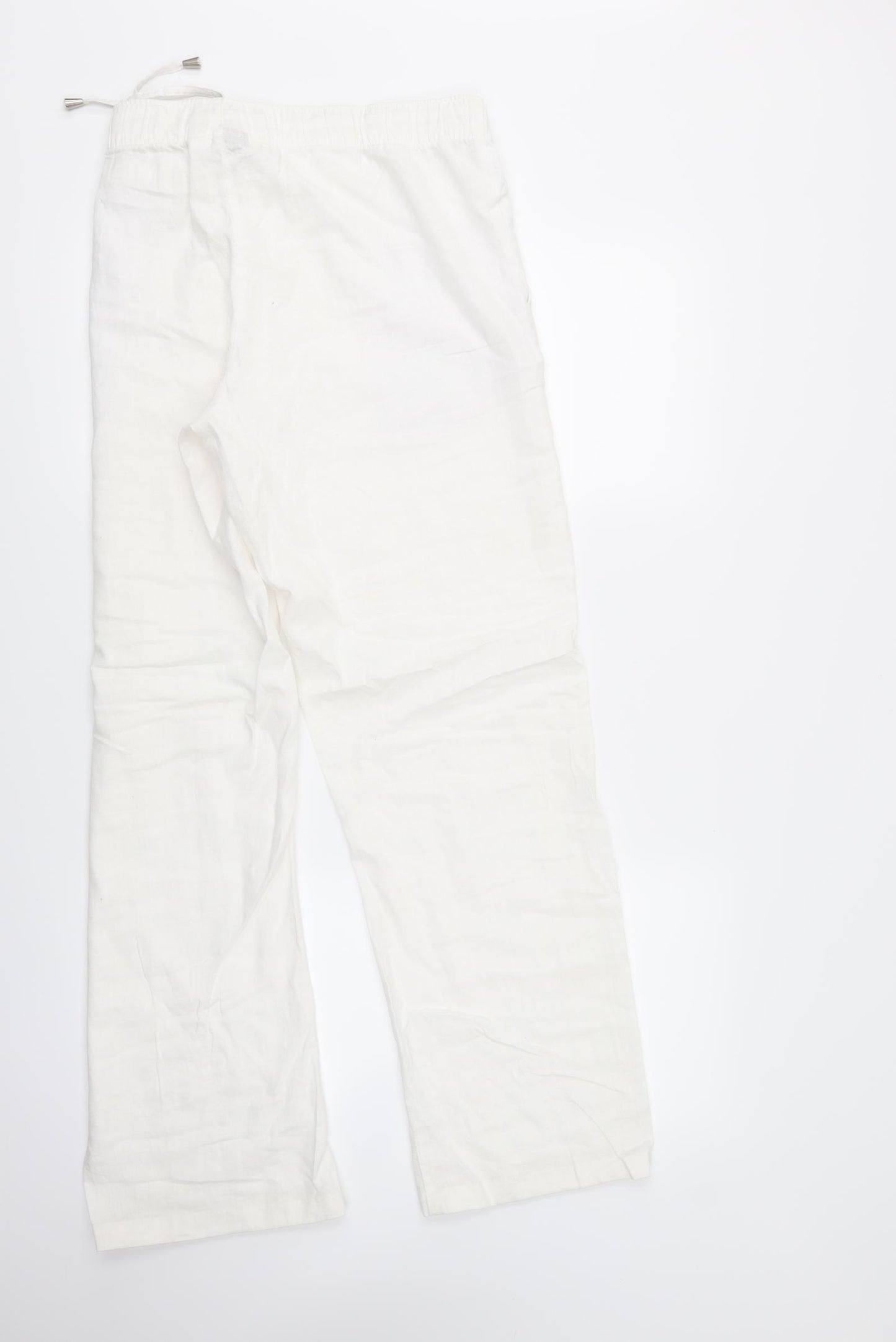 ESMARA Womens White   Cargo Trousers Size 18 L30 in