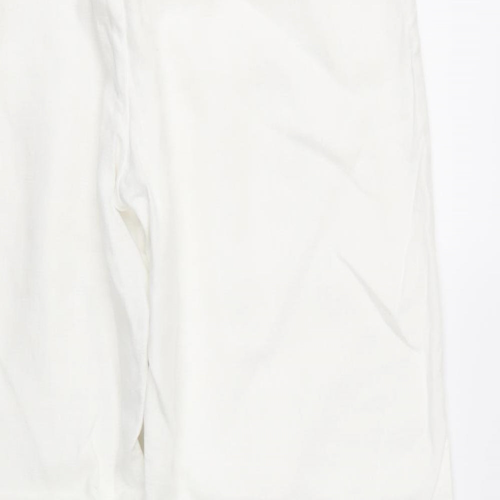 Fenn Wright Manson Womens White   Trousers  Size 14 L31 in