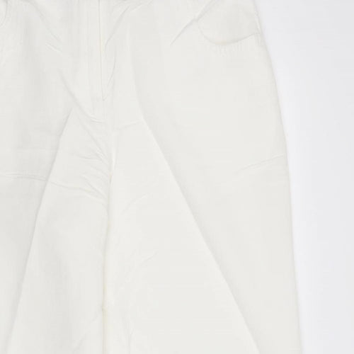 Ashley Stewart Womens White   Trousers  Size 12 L28.5 in