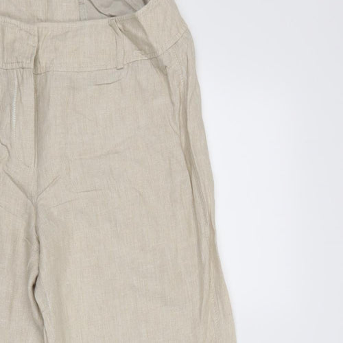 MINUET Womens Beige   Trousers  Size 14 L27 in