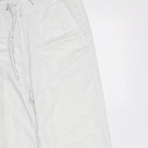 George Womens White   Trousers  Size 12 L28.5 in