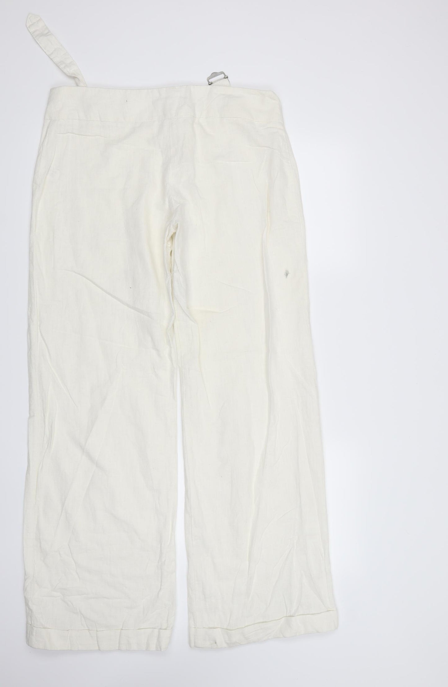 Kit KIt Kit Womens White   Trousers  Size 12 L31.5 in