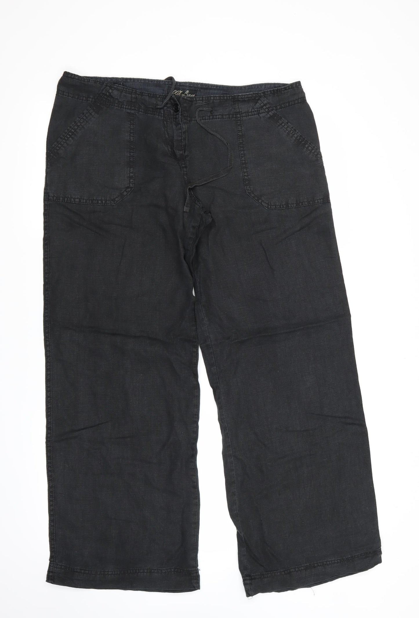 Atmosphere Womens Black   Trousers  Size 12 L30 in