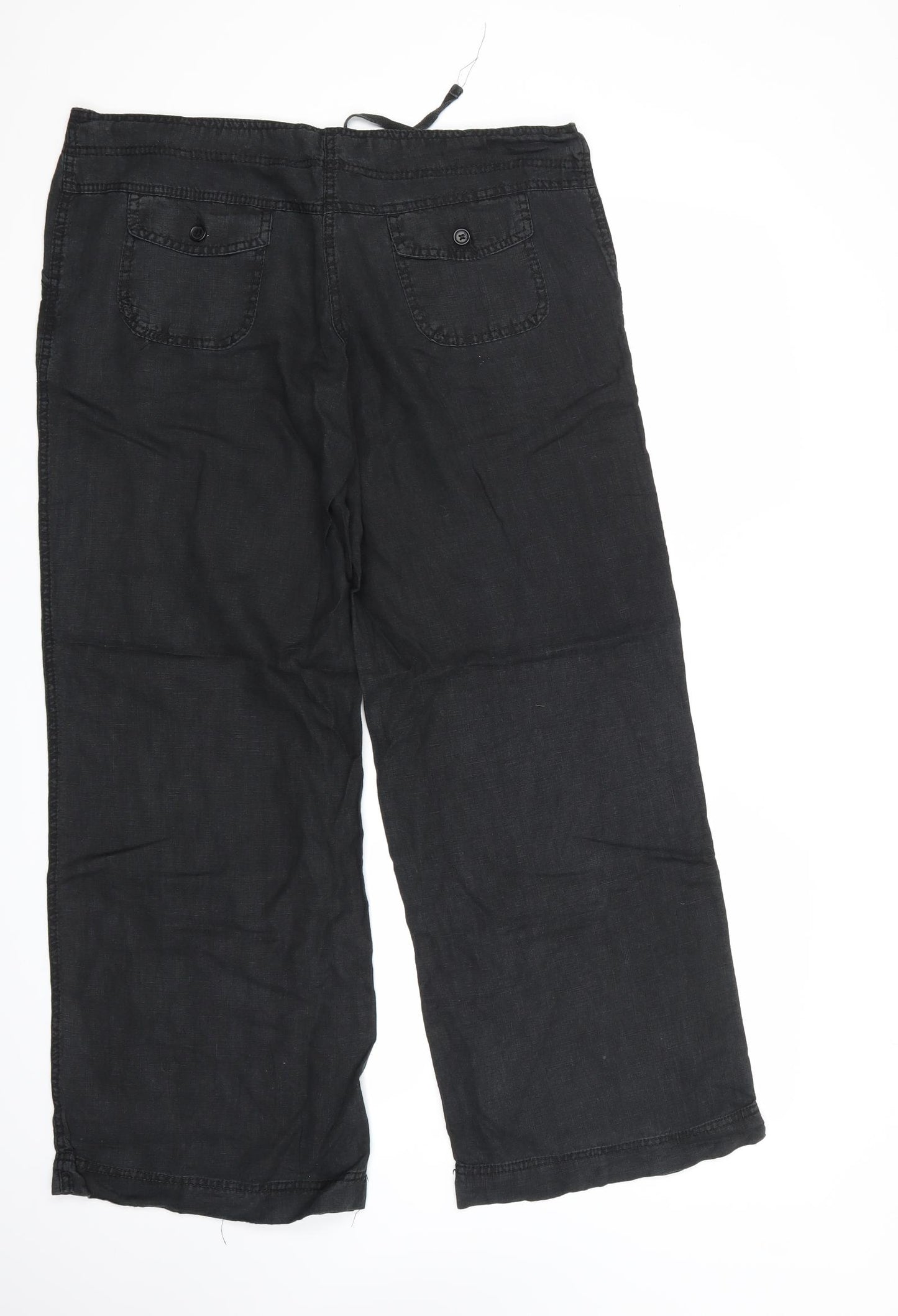 Atmosphere Womens Black   Trousers  Size 12 L30 in