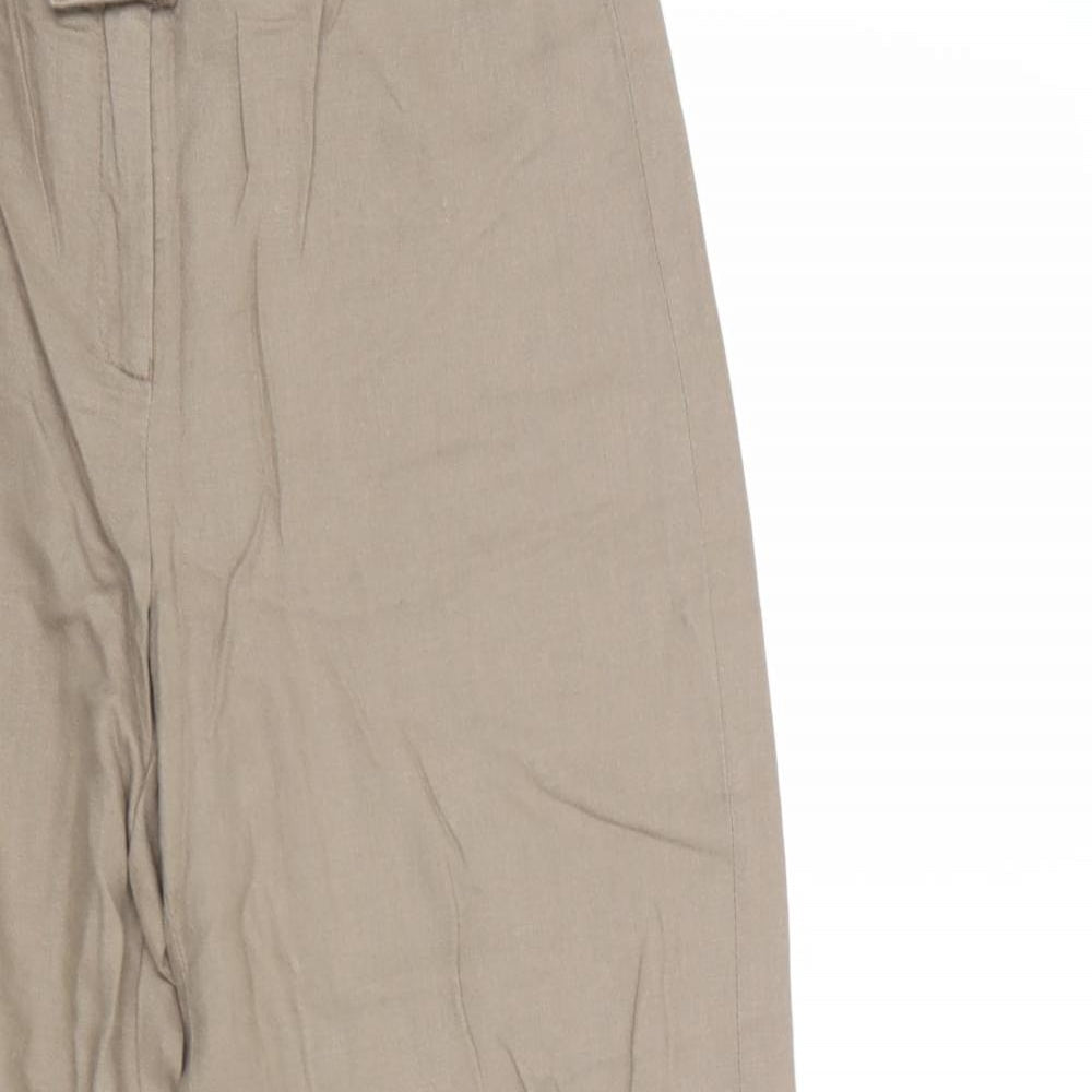 George Womens Brown   Trousers  Size 10 L28 in