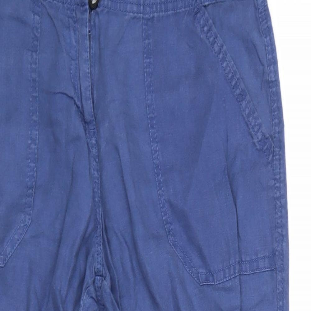 Atmosphere Womens Blue   Trousers  Size 12 L30 in