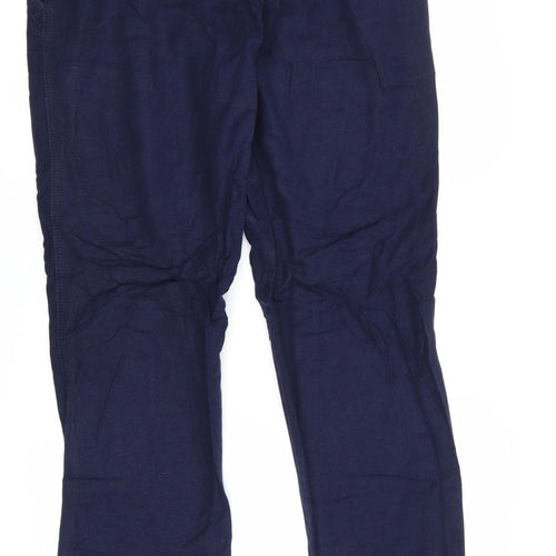 George Womens Blue   Trousers  Size 16 L30.5 in