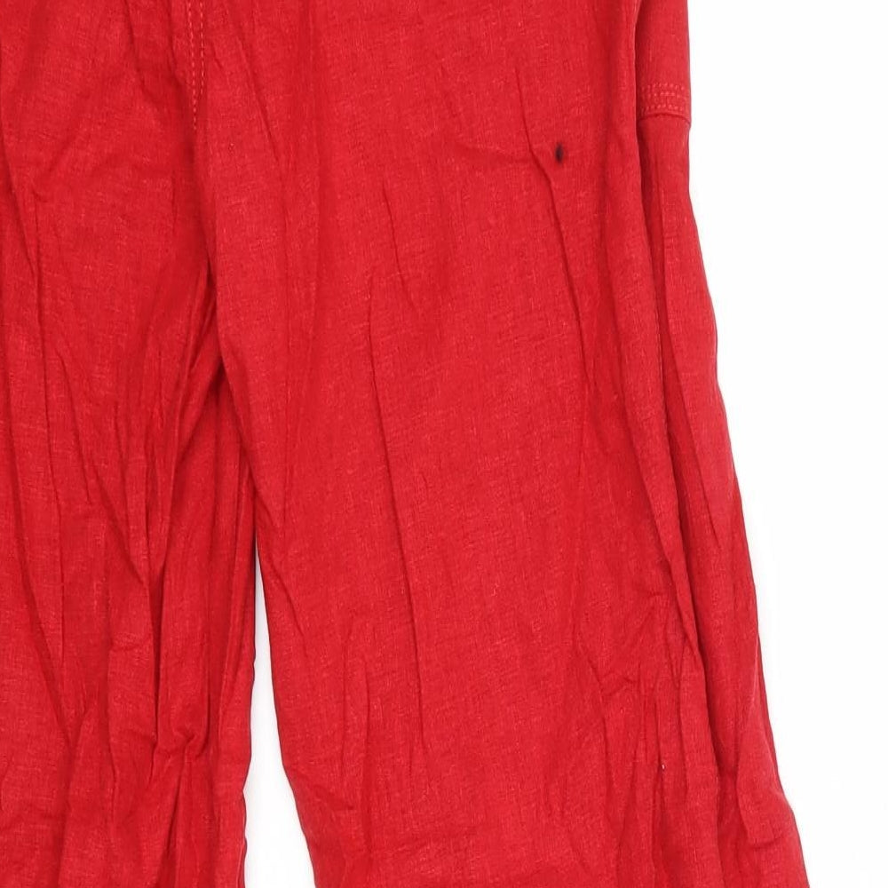 NEXT Womens Red   Trousers  Size 10 L30 in