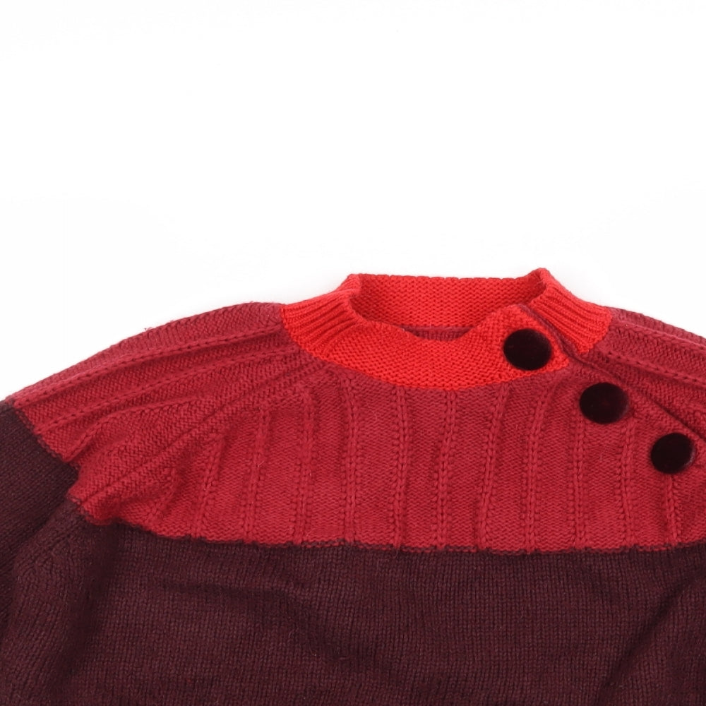 m&S Womens Multicoloured   Pullover Jumper Size 12