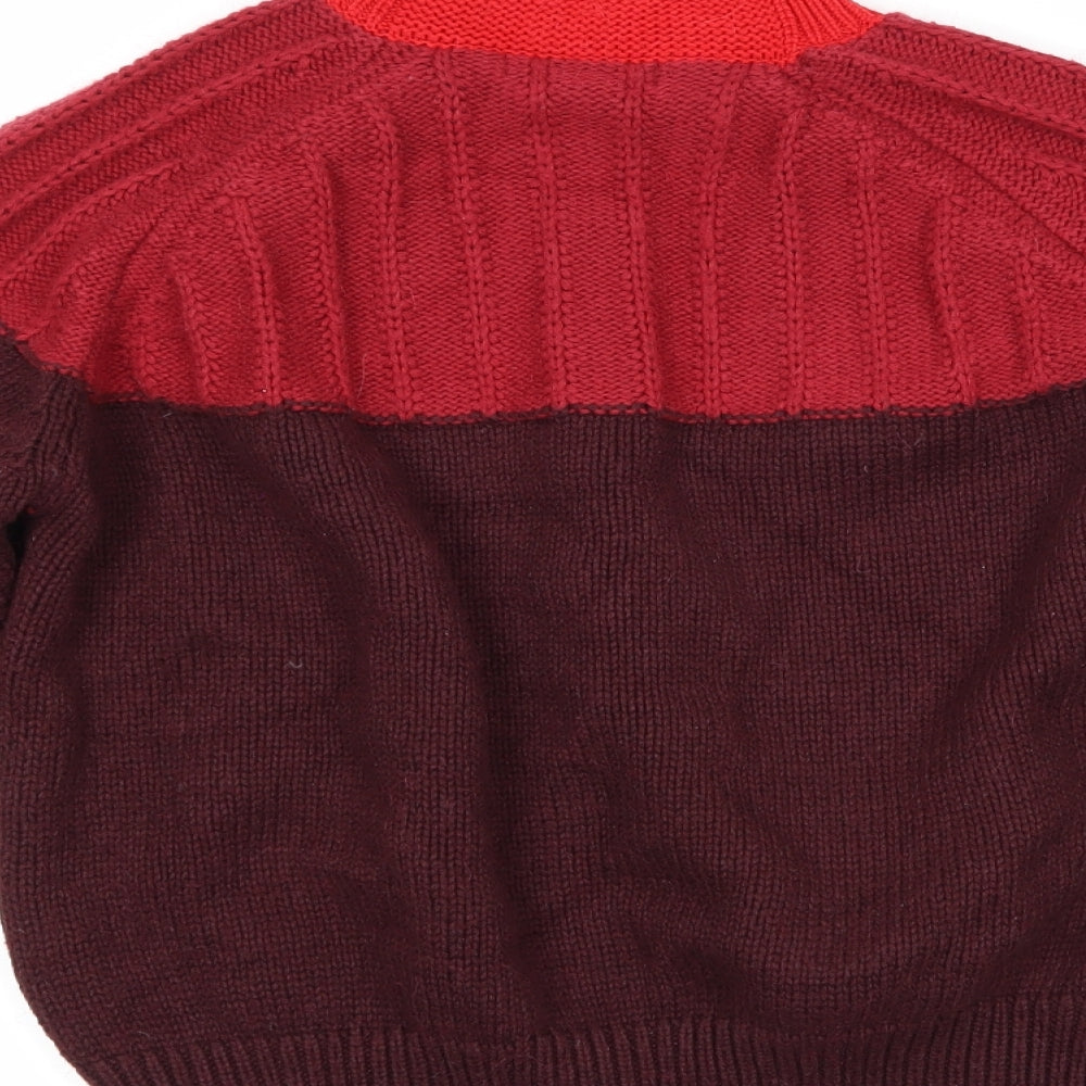 m&S Womens Multicoloured   Pullover Jumper Size 12