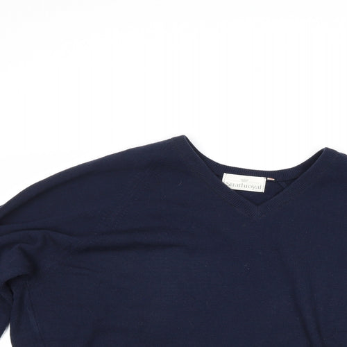Strathroyal Mens Blue   Pullover Jumper