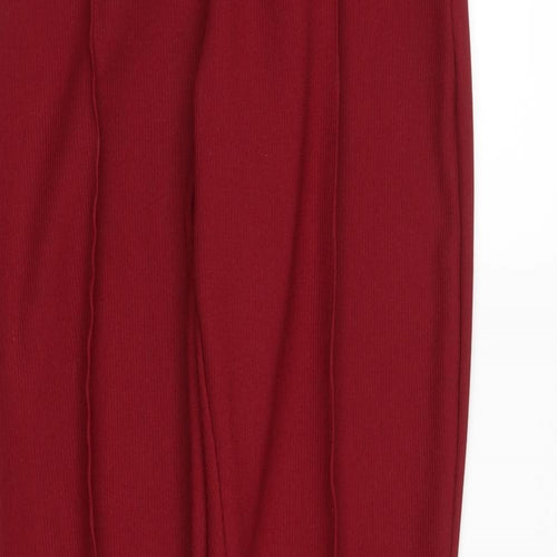 no brand Womens Red   Trousers  Size 10 L25 in