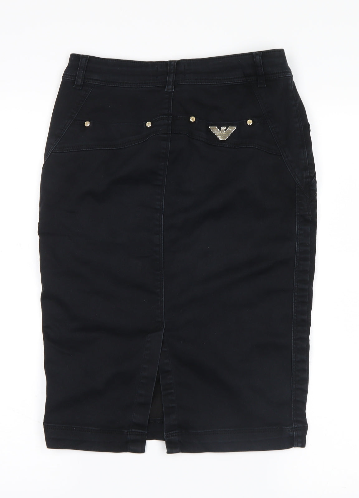 ARMANI Womens Blue   Straight & Pencil Skirt Size 27 in