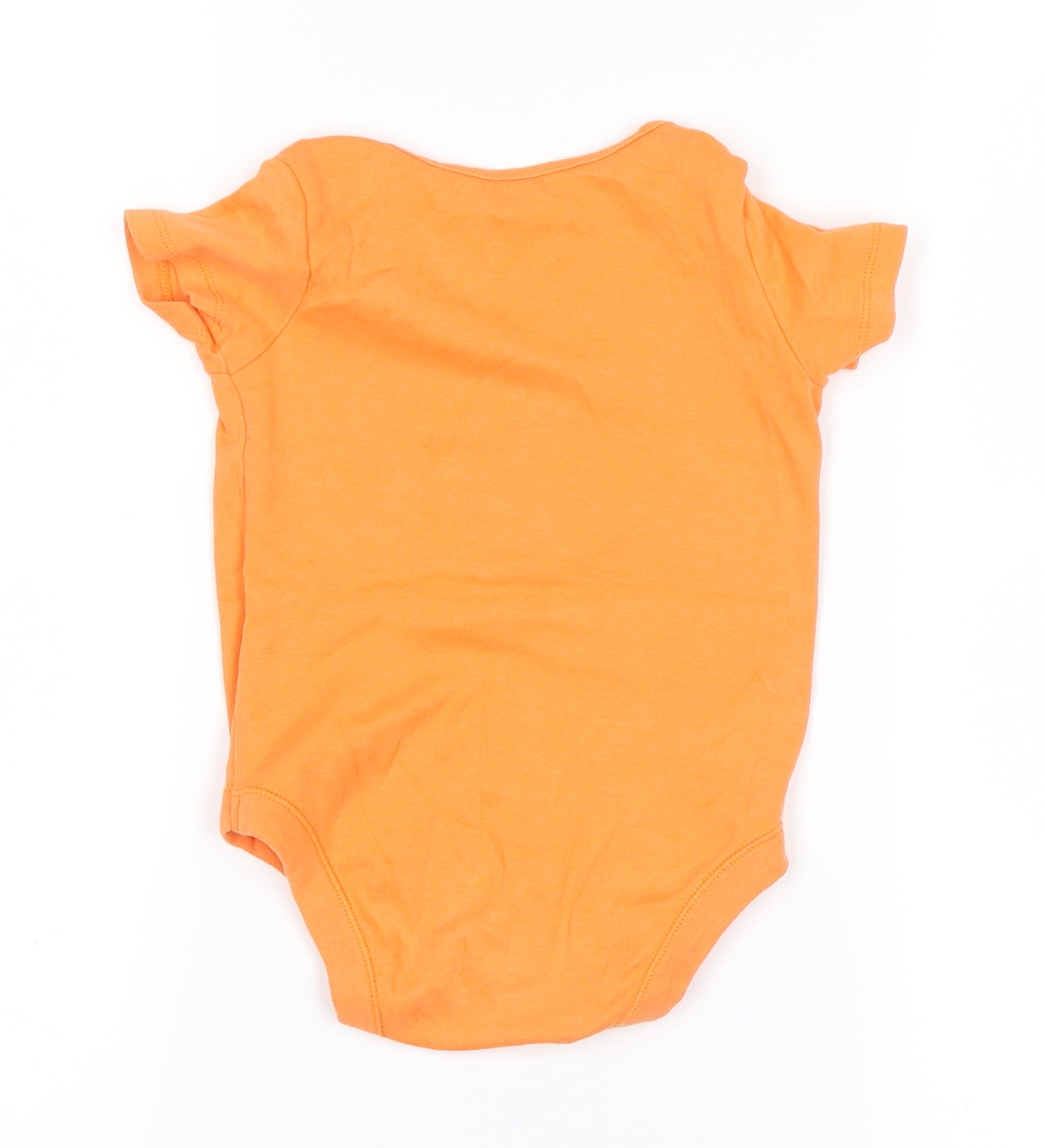 F&F  Orange   Babygrow One-Piece Size 12-18 Months  - dinosaur