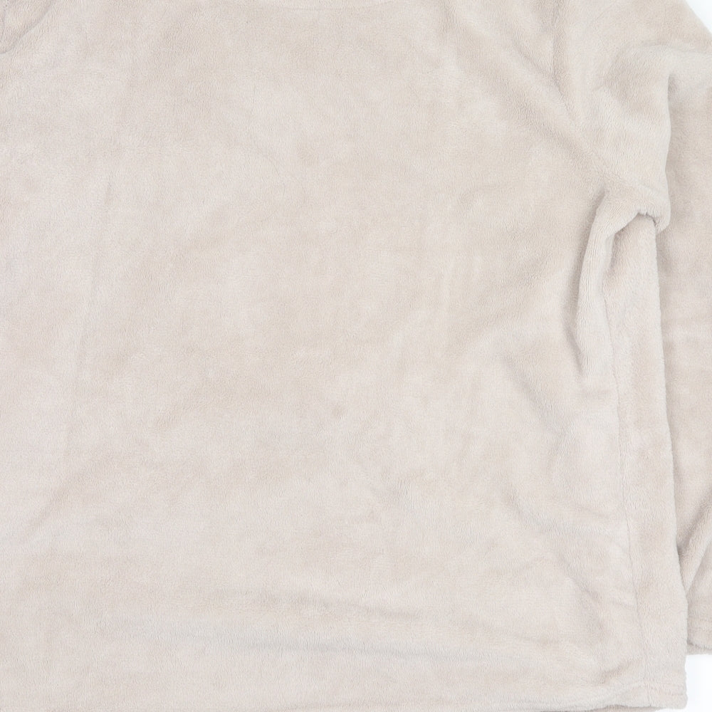 Primark Womens Beige  Rayon Top Pyjama Top Size XL  - reindeer