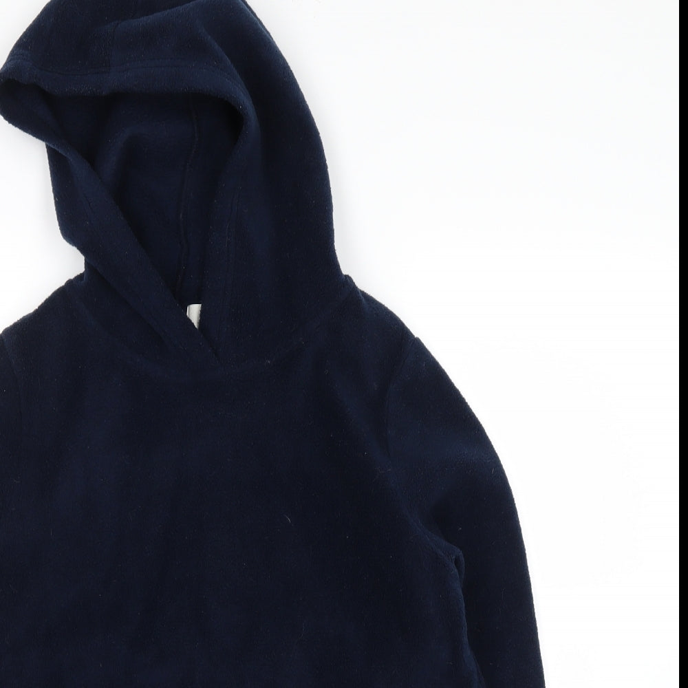 kangaroo poo Boys Blue   Pullover Hoodie Size 9-10 Years