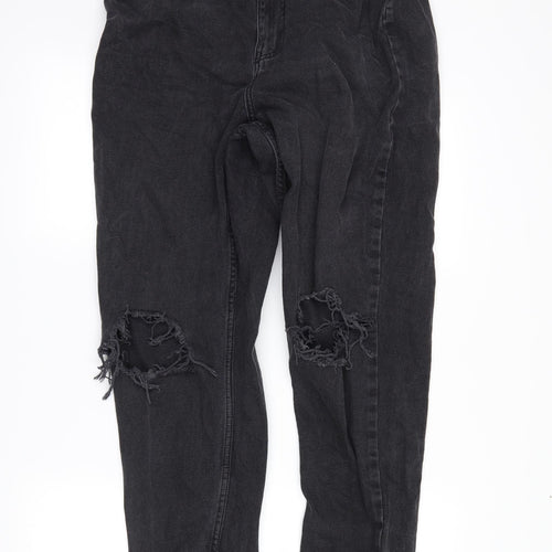 denim co Womens Grey  Denim Straight Jeans Size 14