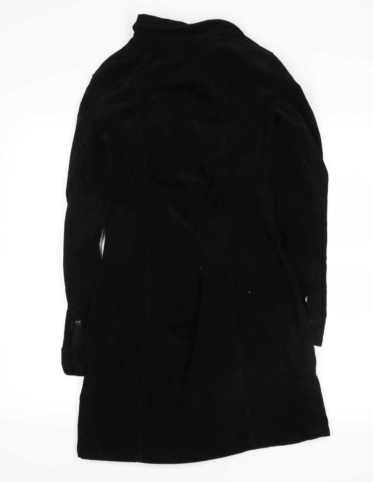 New Look Womens Black  Corduroy Jacket Dress  Size 6
