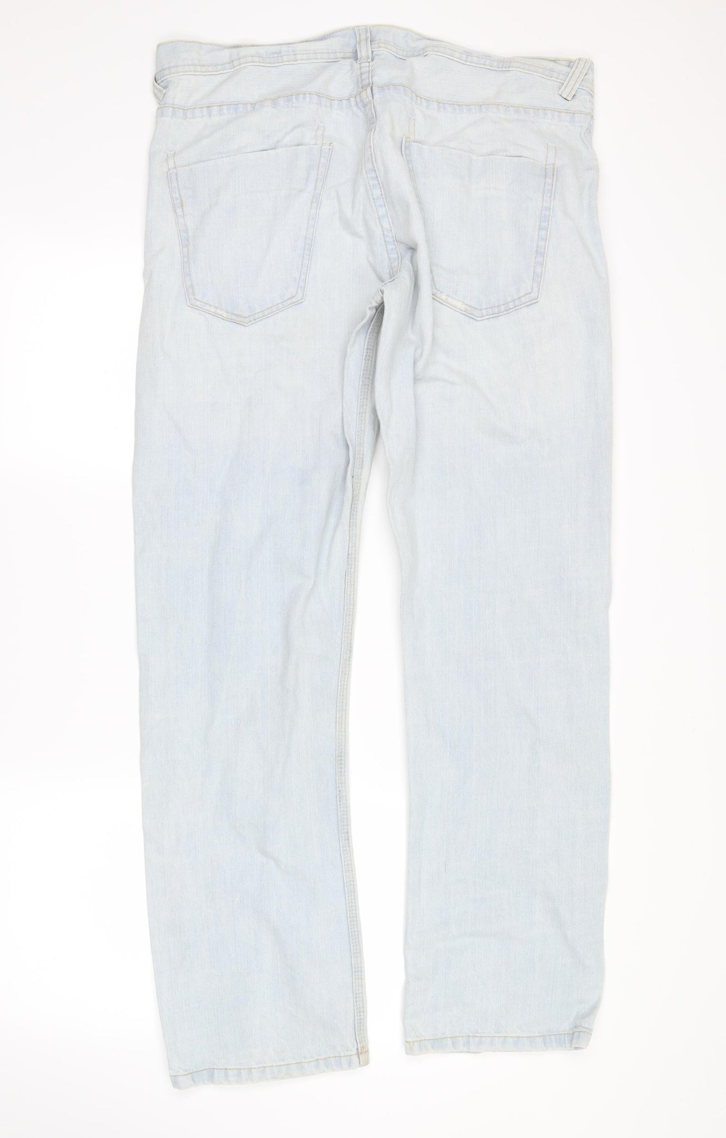 denimco Mens Blue  Denim Straight Jeans Size 38 in L32 in