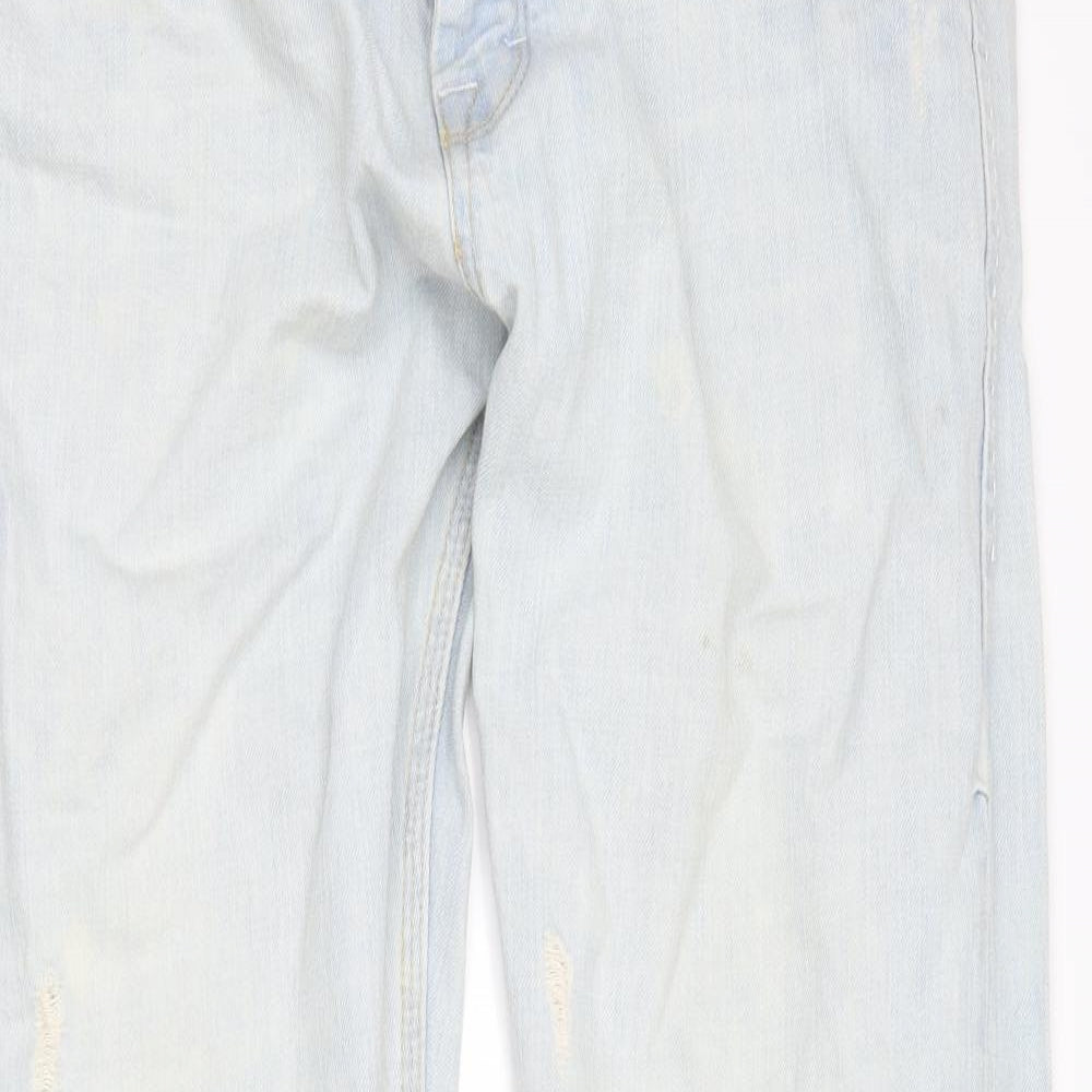 denimco Mens Blue  Denim Straight Jeans Size 38 in L32 in