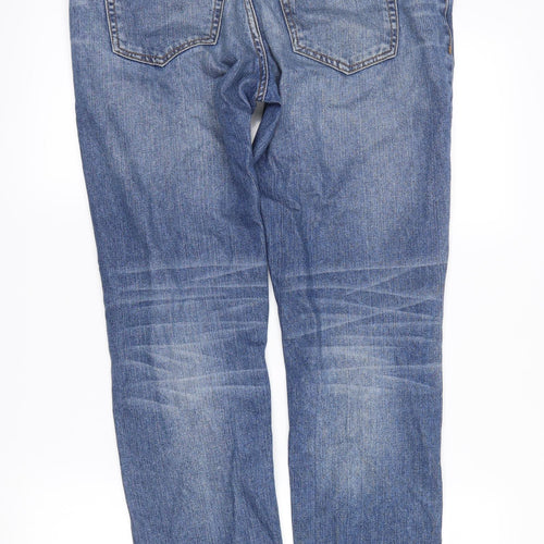 denim co Womens Blue  Denim Straight Jeans Size 10