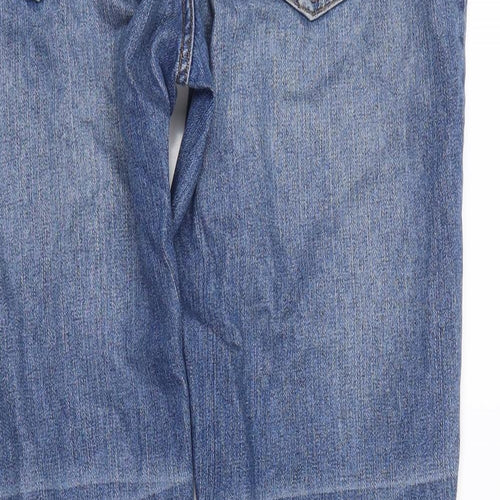 denim co Womens Blue  Denim Straight Jeans Size 10