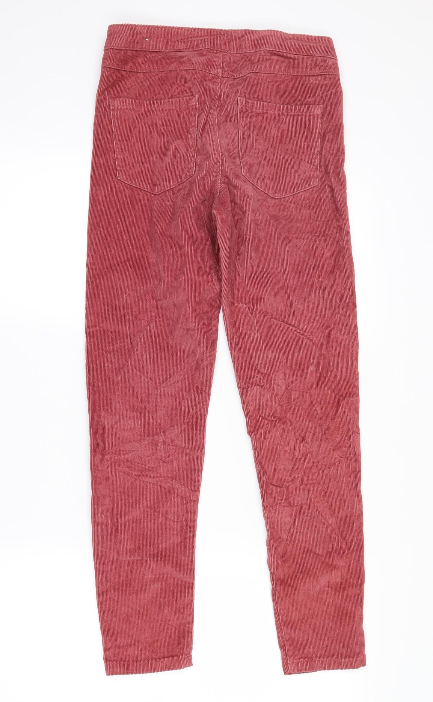 Zara Girls Pink  Corduroy Straight Jeans Size 13-14 Years