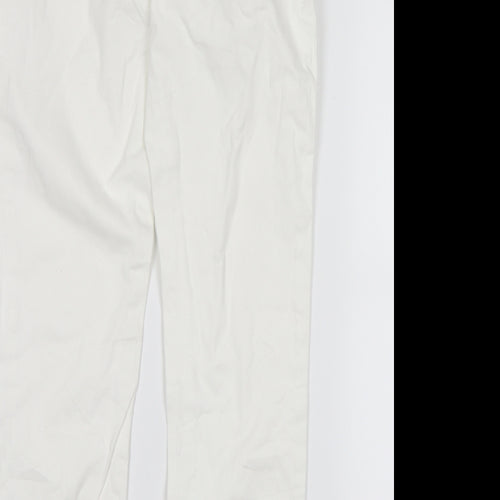 denim co  Womens White  Denim Straight Jeans Size 12