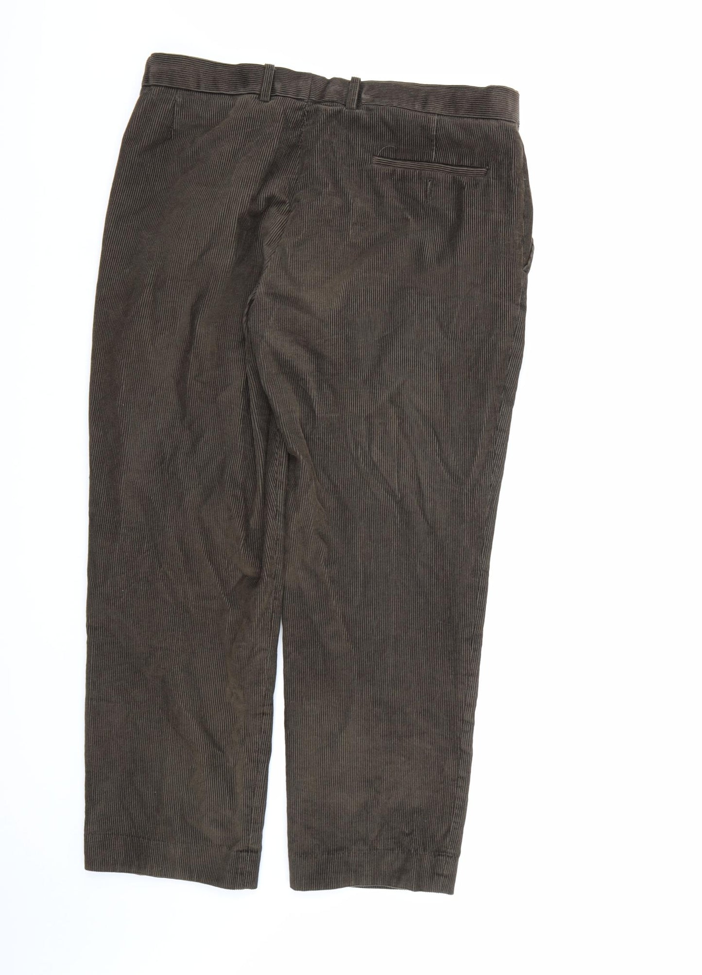 Marks and Spencer Mens Brown  Corduroy Trousers   L29 in