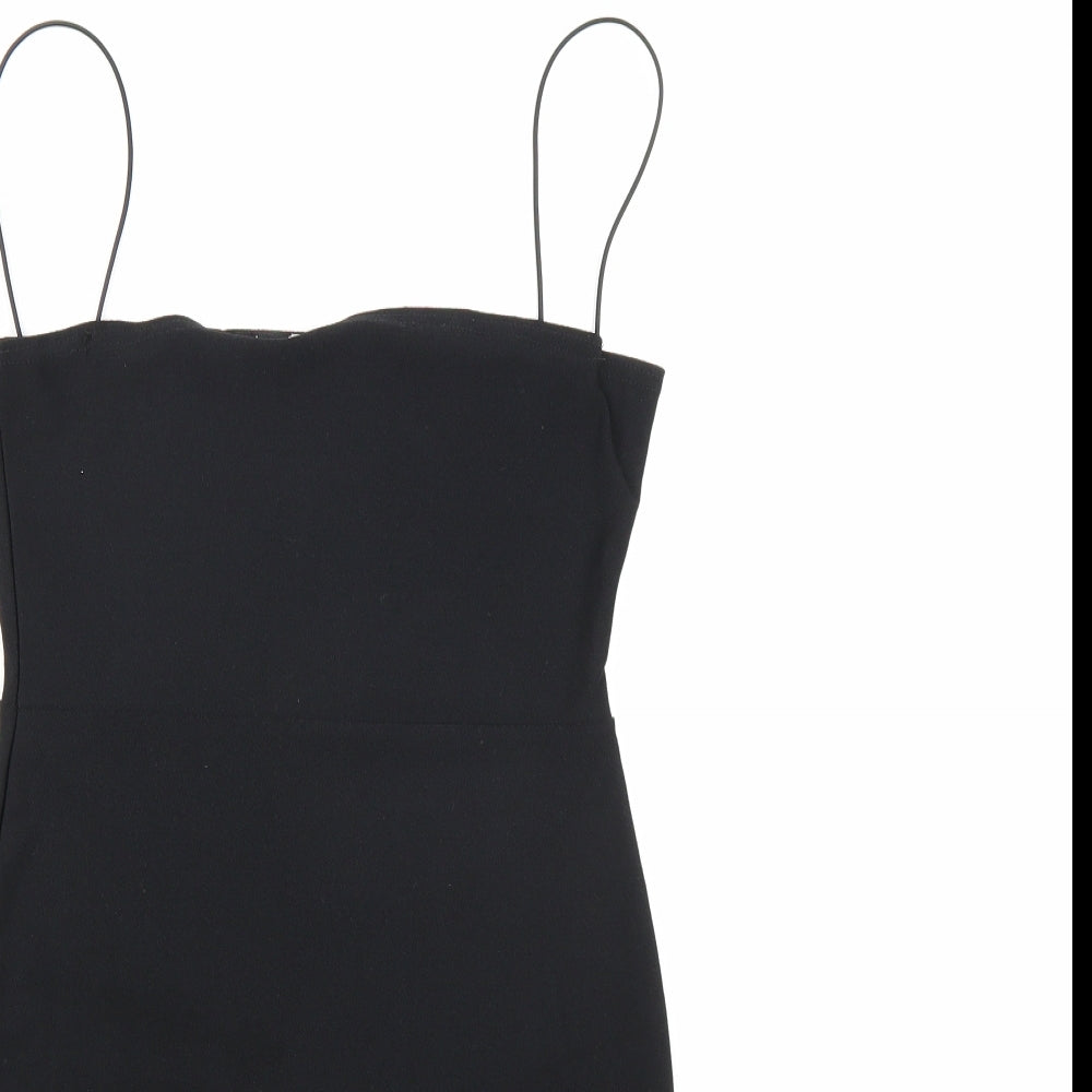 Boohoo Womens Black   Bodycon  Size 10