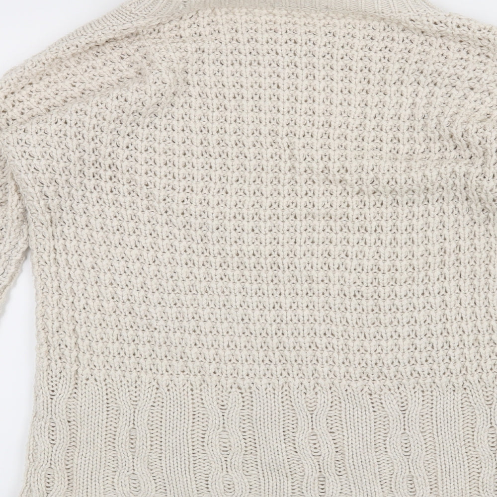 TU Womens White   Pullover Jumper Size 10