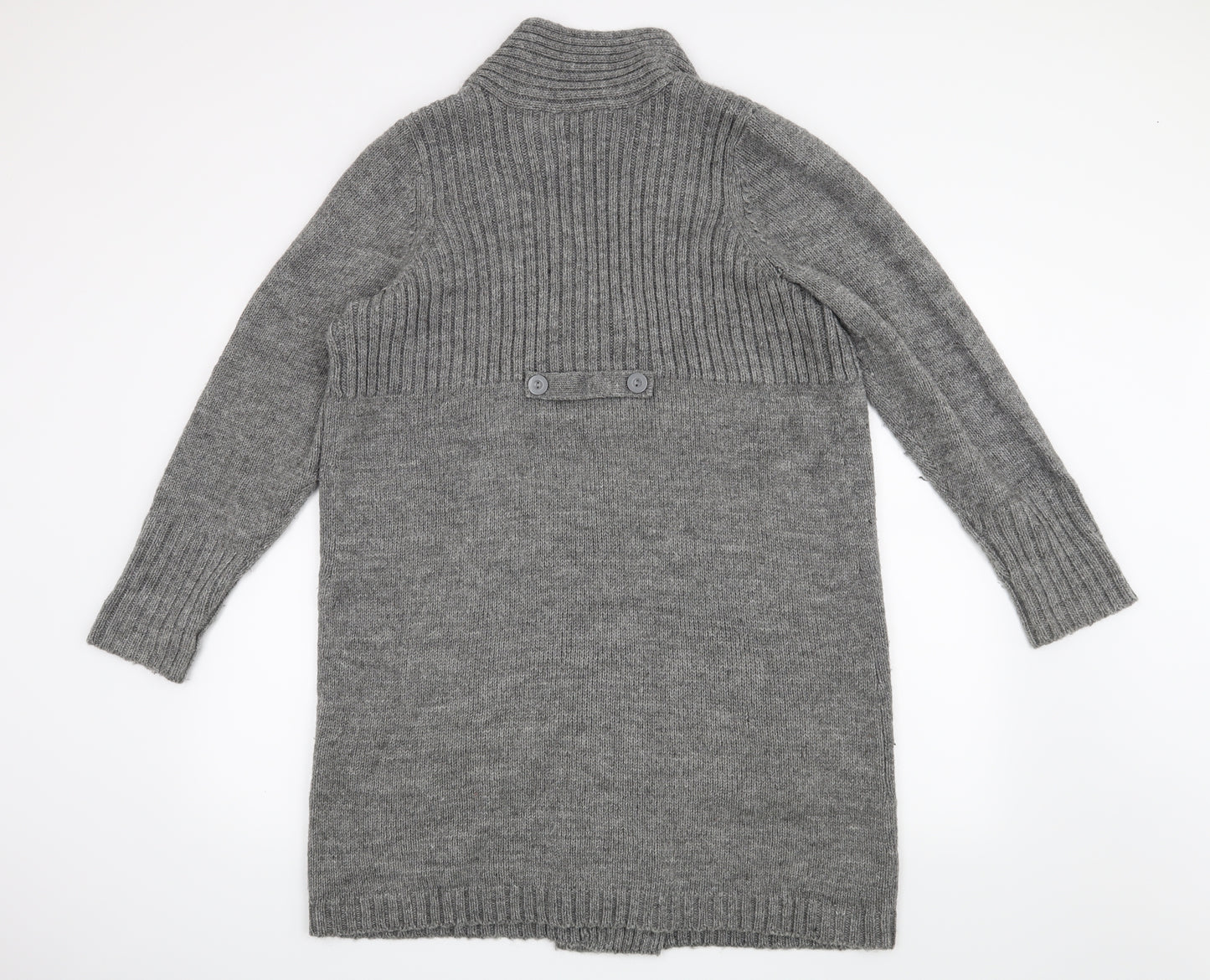 Wallis Womens Grey   Cardigan Jumper Size L