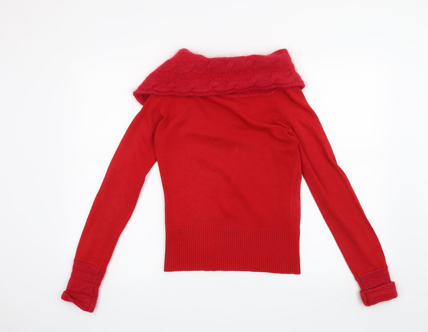 Jane Norman Womens Red   Pullover Jumper Size 8