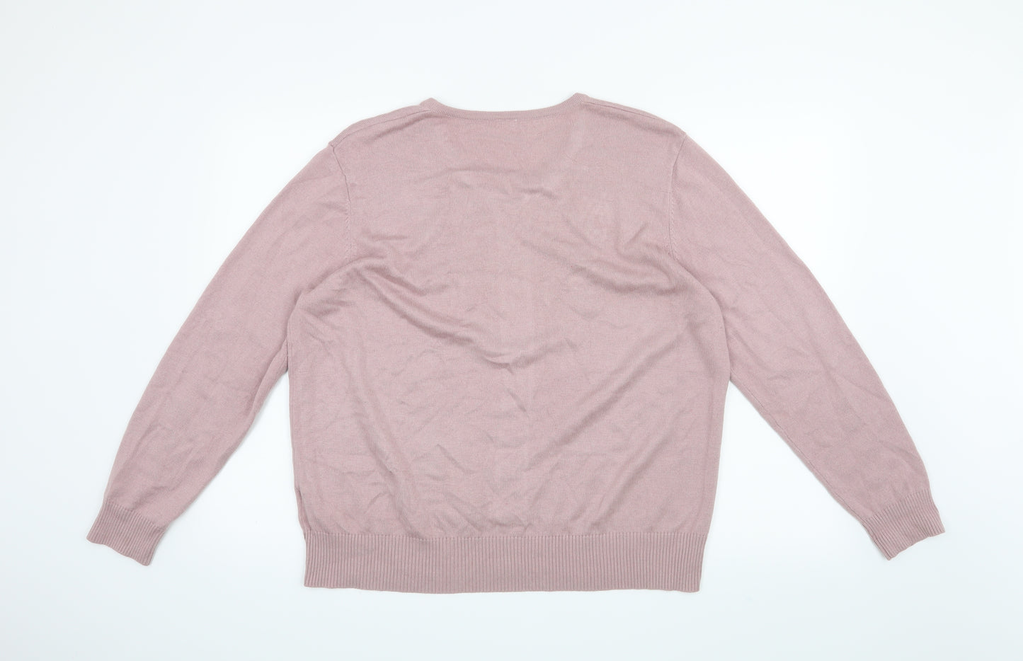 Preworn Womens Pink   Pullover Jumper Size 20