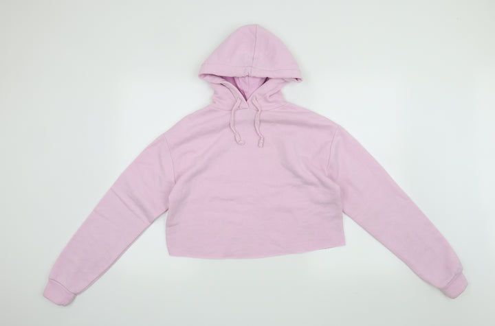 Topshop Womens Purple Pullover Hoodie Size 10