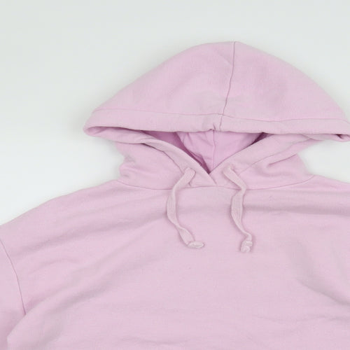 Topshop Womens Purple   Pullover Hoodie Size 10