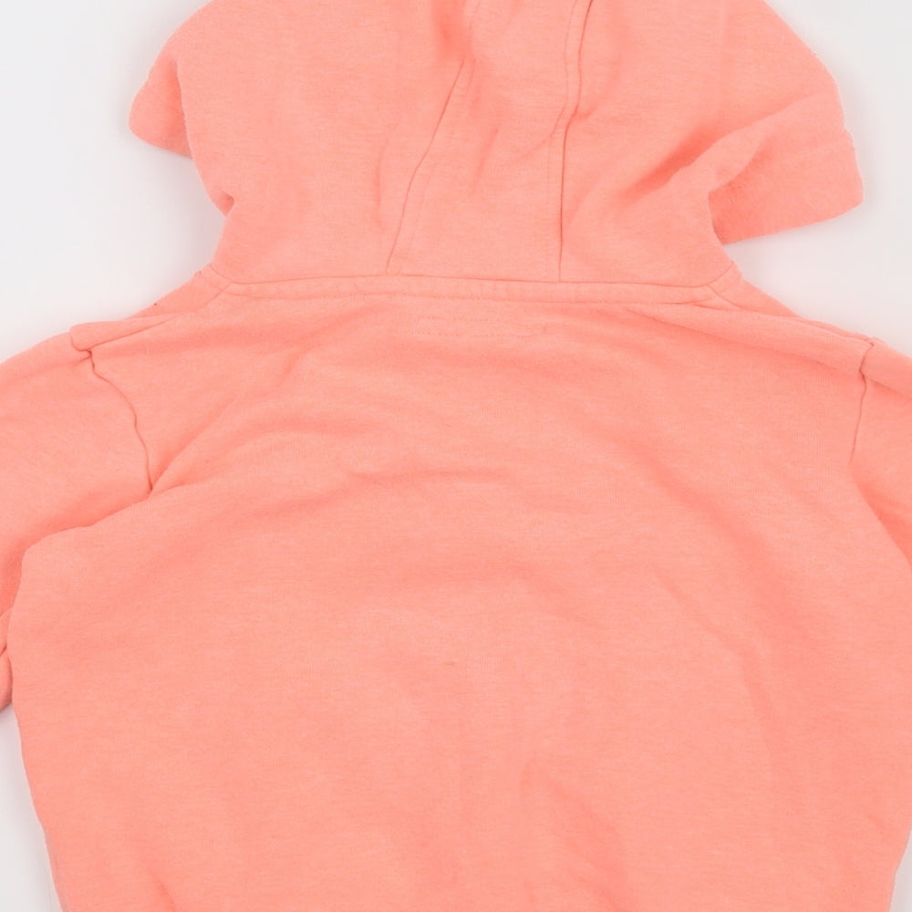 Primark Girls Pink   Full Zip Hoodie Size 7-8 Years