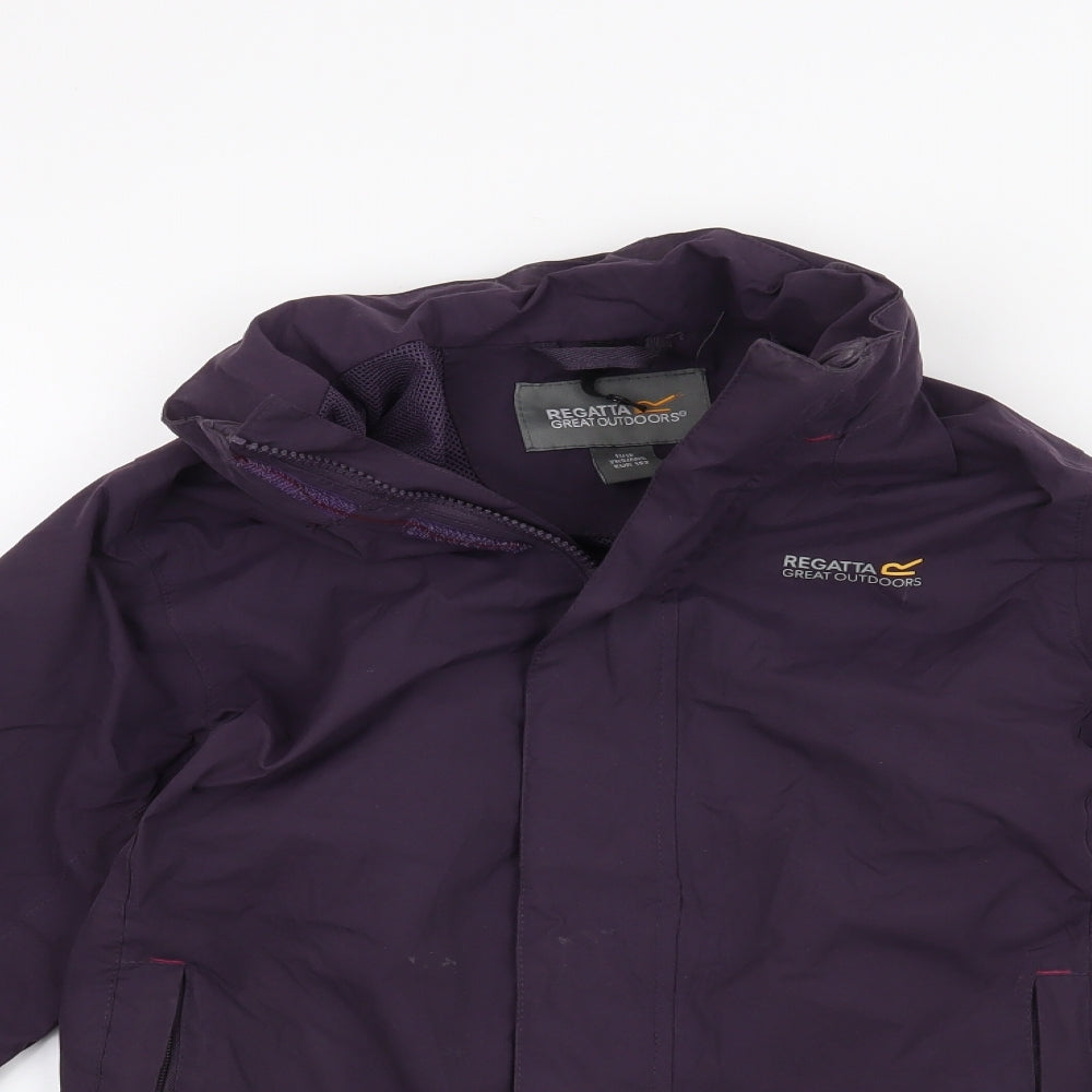 Regatta Girls Purple   Jacket Coat Size 11-12 Years
