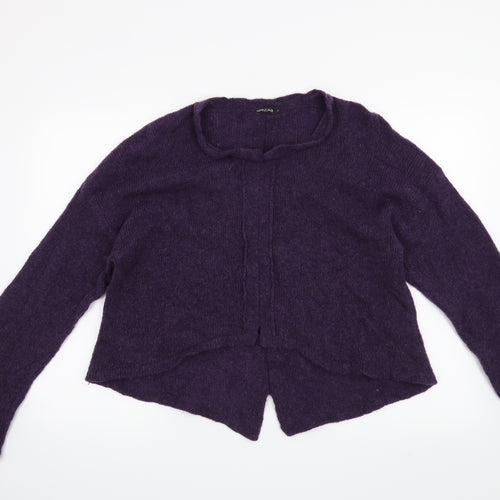 GRIZAS Womens Purple   Pullover Jumper Size L