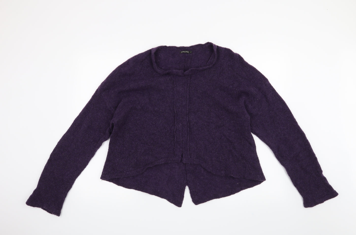 GRIZAS Womens Purple   Pullover Jumper Size L