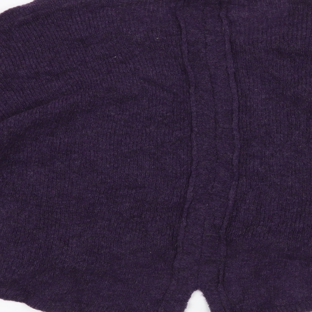 GRIZAS Womens Purple   Pullover Jumper Size L