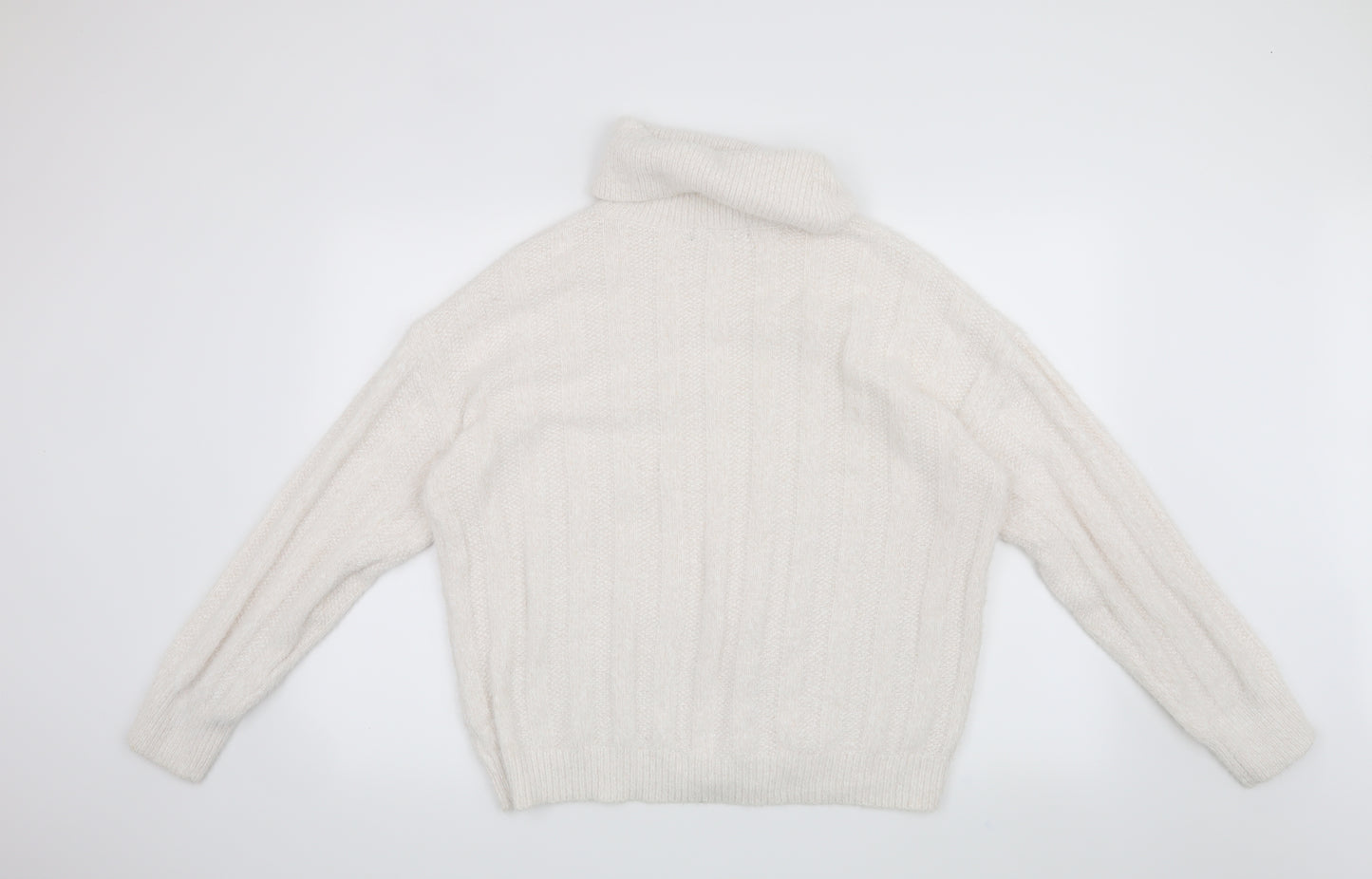 F&F Womens White   Pullover Jumper Size 12