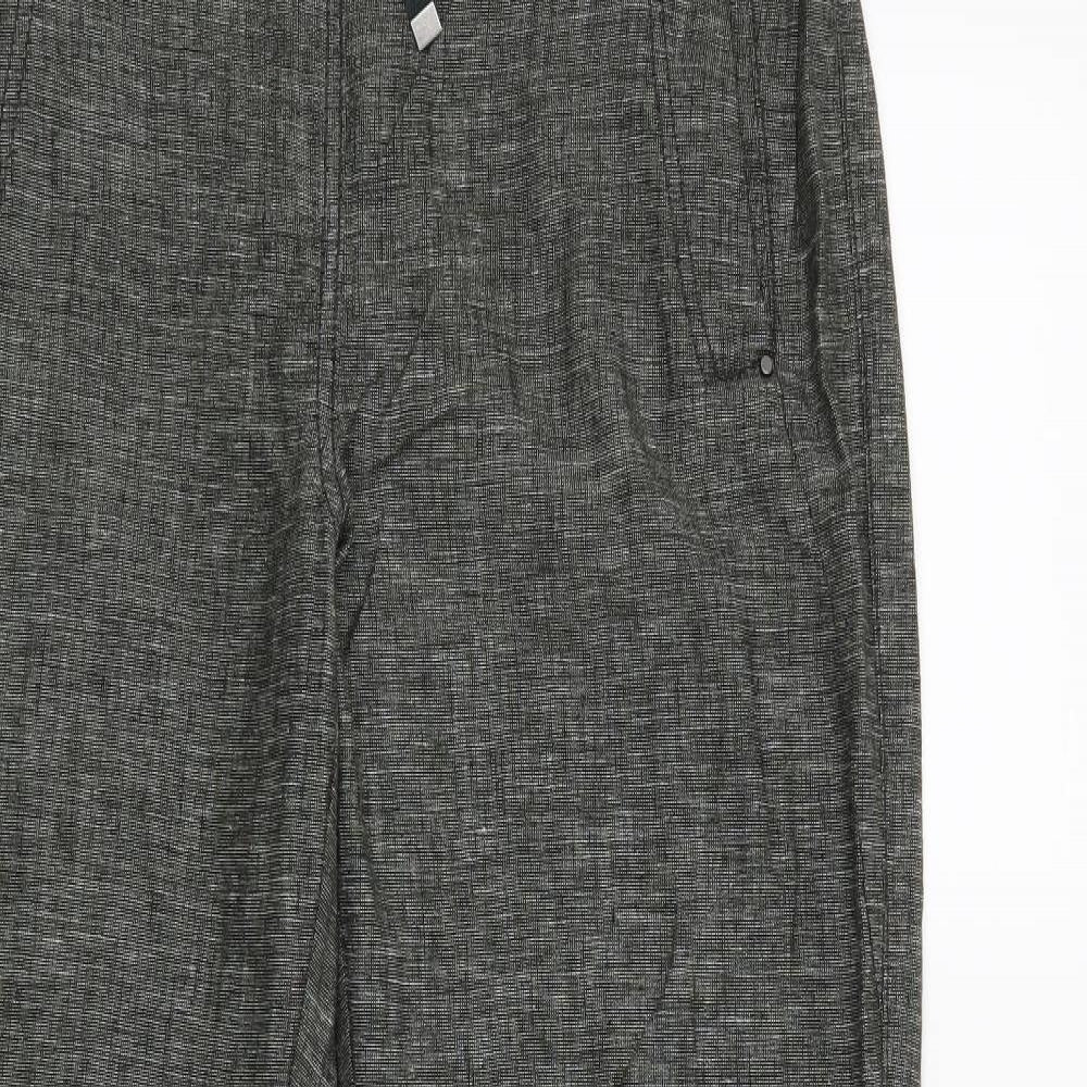 George Womens Grey   Trousers  Size 12 L29 in