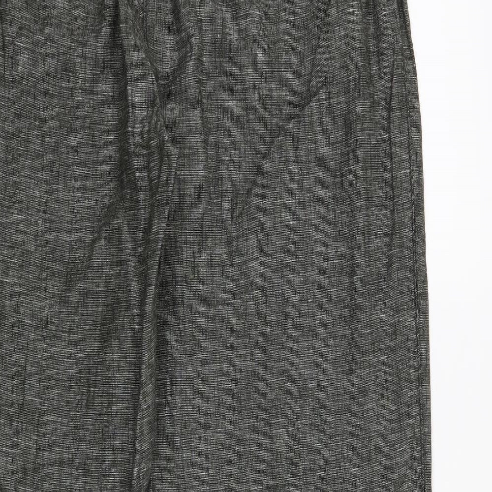 George Womens Grey   Trousers  Size 12 L29 in
