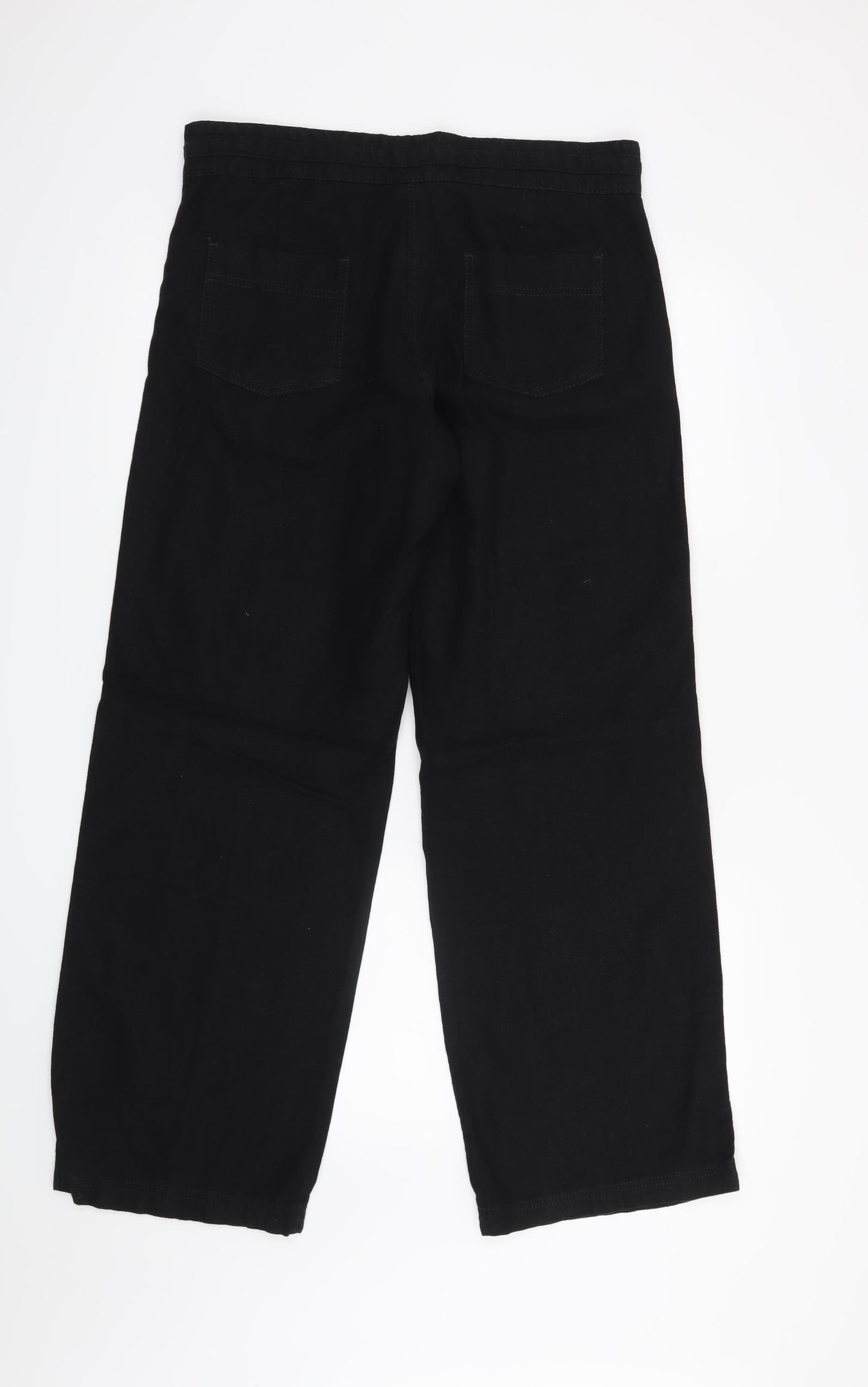 NEXT Womens Black   Sweatpants Trousers Size 12 L29 in