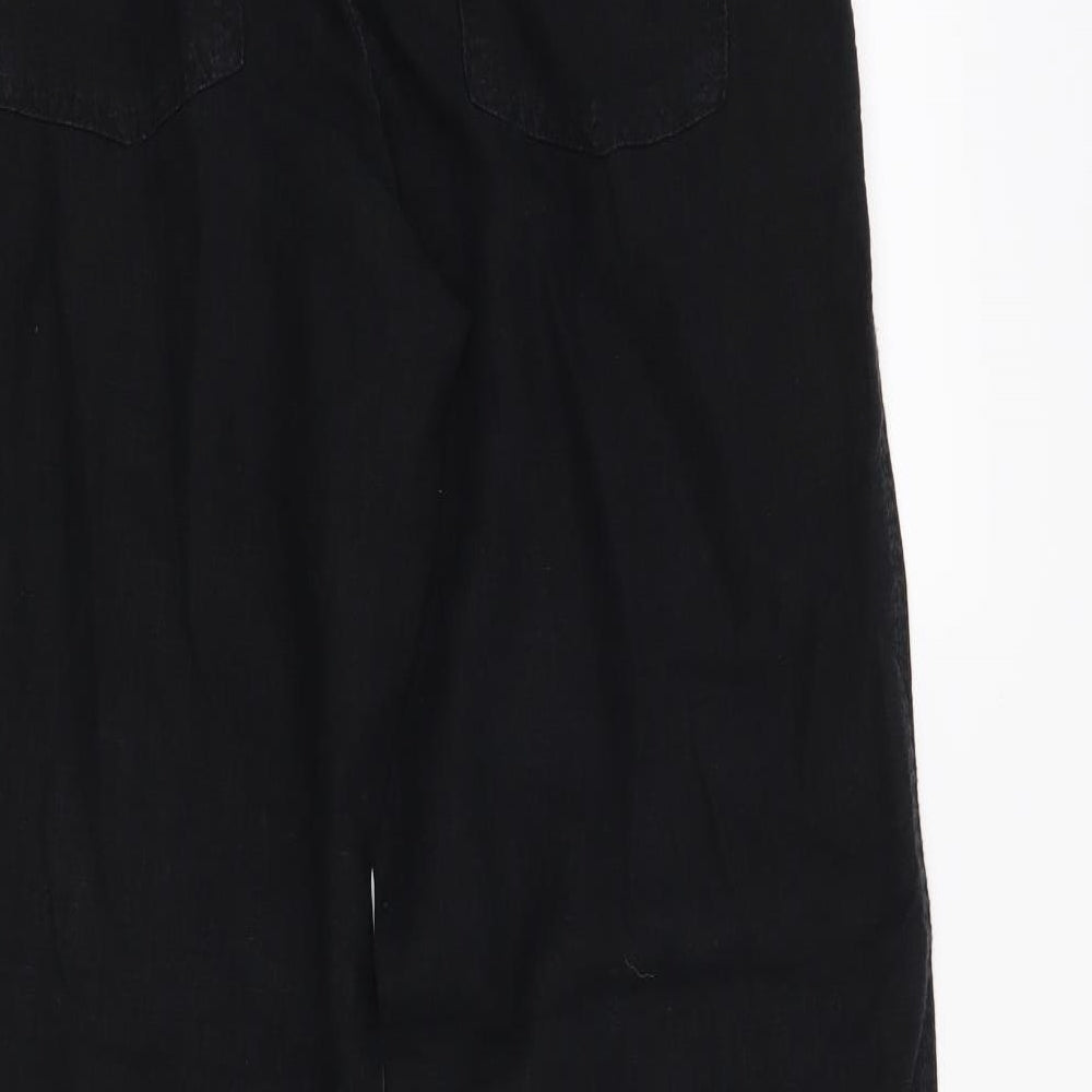 NEXT Womens Black   Trousers  Size 10 L29 in