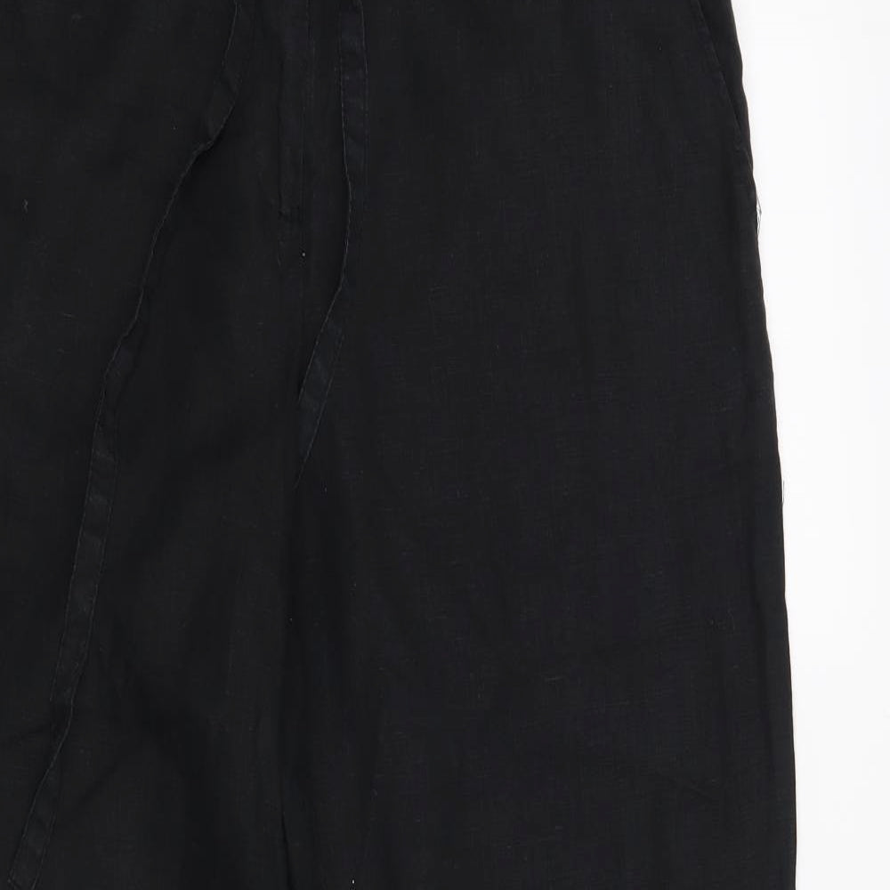 TU Womens Black   Trousers  Size 12 L28 in