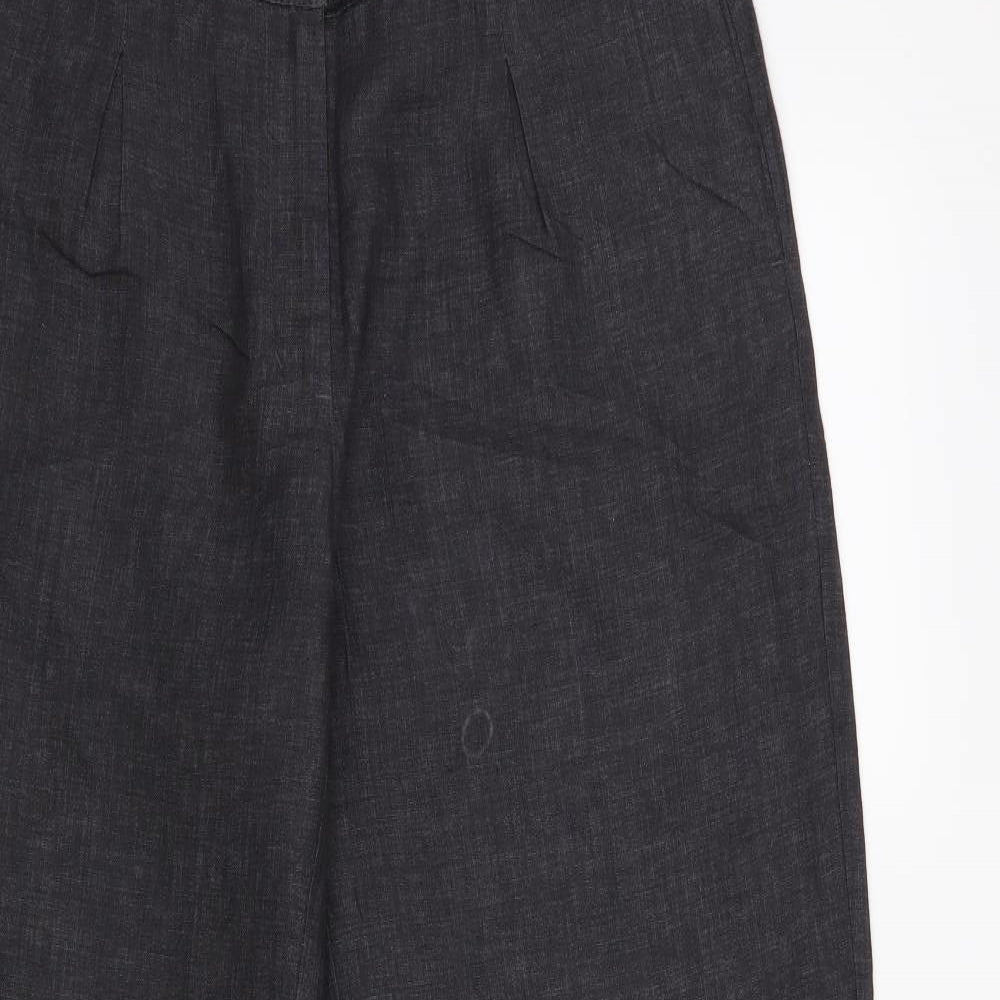 H&M Womens Grey   Trousers  Size 12 L31 in