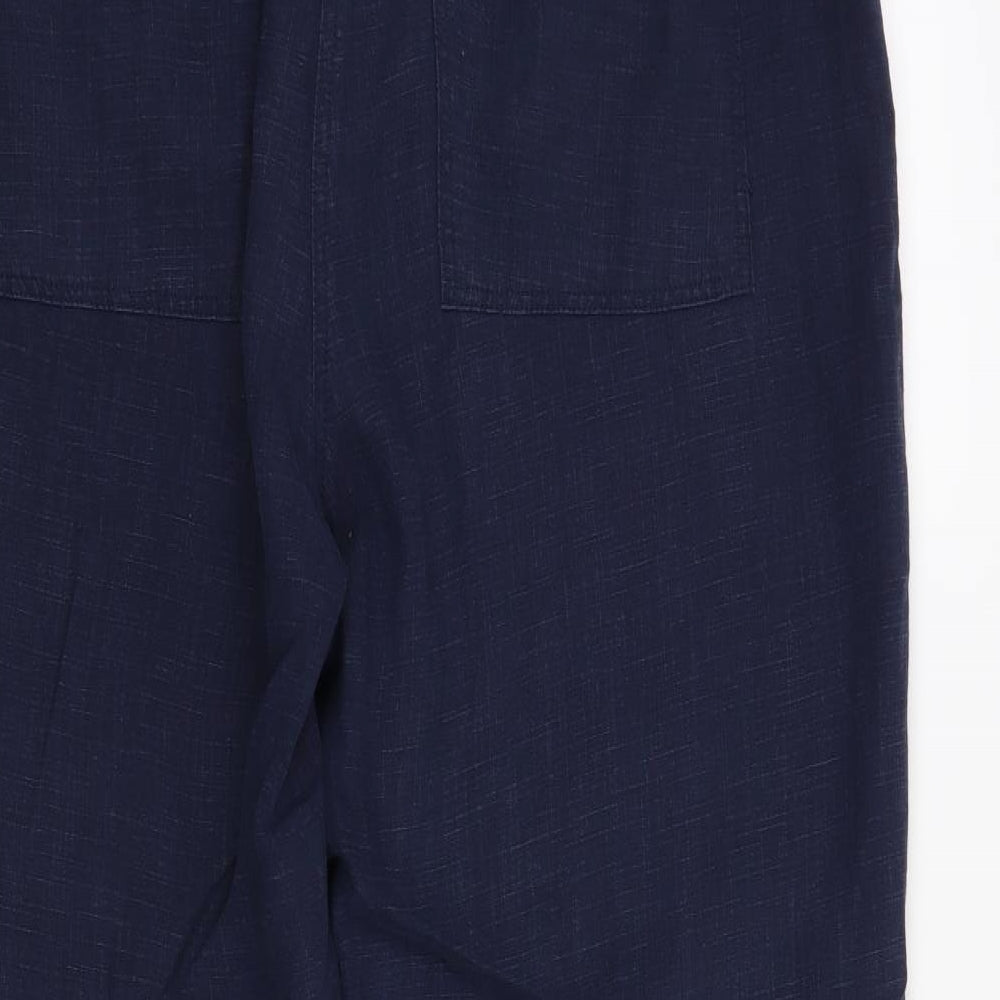 Per Una Womens Blue   Trousers  Size 14 L27 in