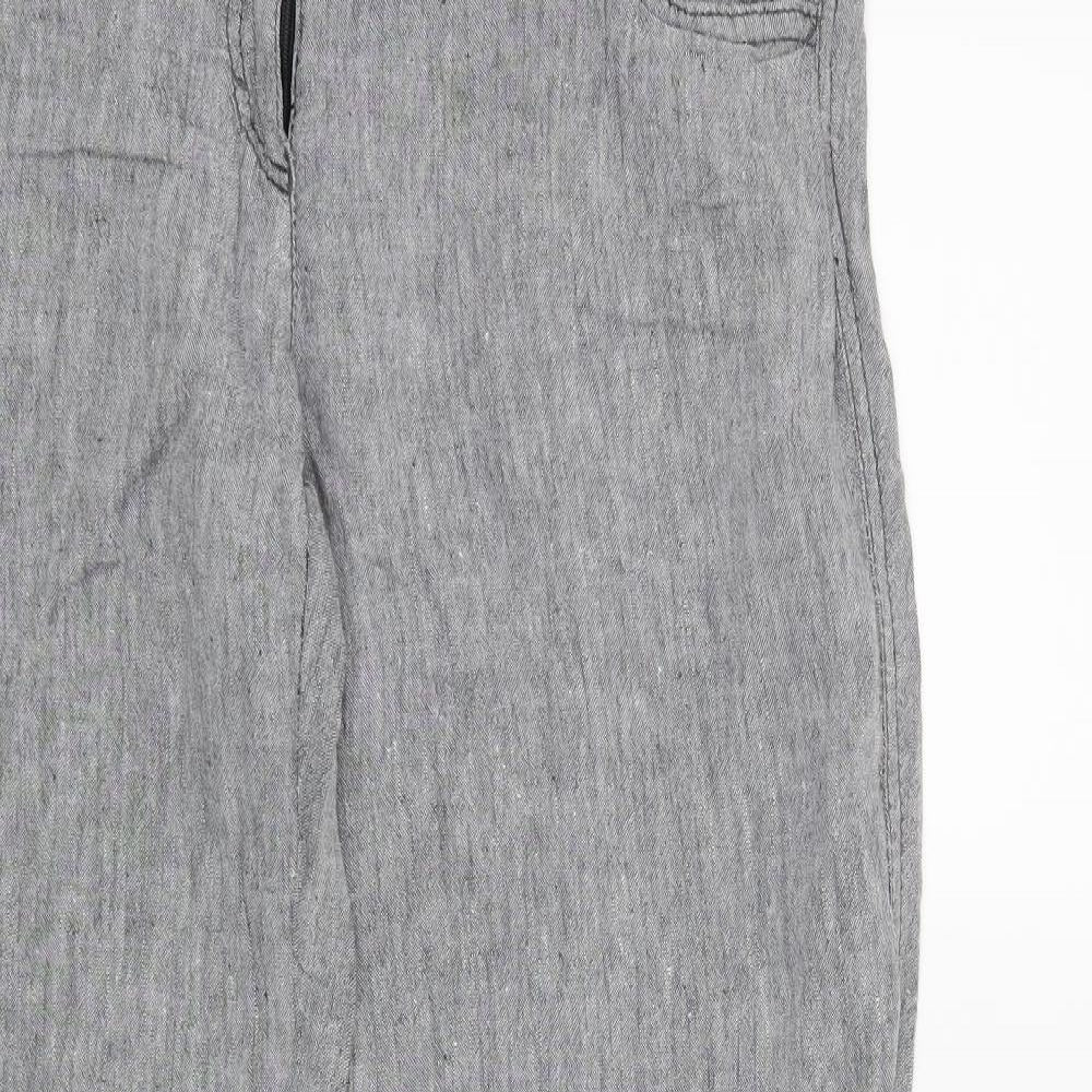 X & More Womens Grey   Trousers  Size 14 L30 in